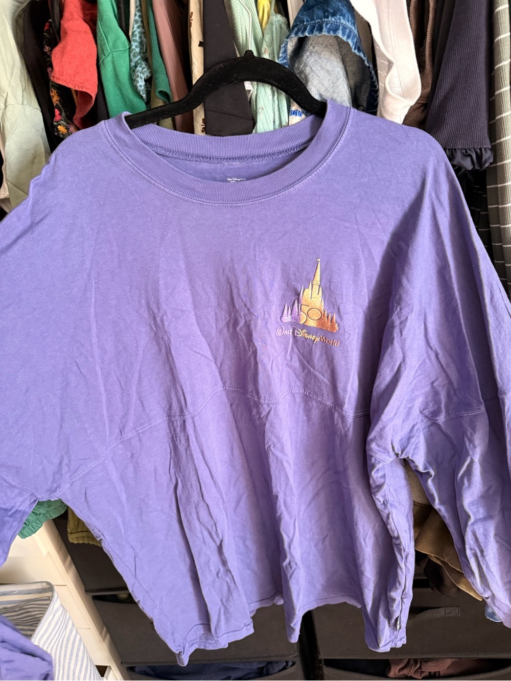 Disney 50th Anniversary Purple Spirit Jersey